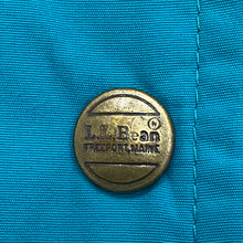 Load image into Gallery viewer, Vintage LL Bean Teal Fleece Lined Nylon Warm Up Jacket Women’s Large