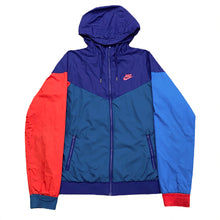 Load image into Gallery viewer, Nike Sportswear Windrunner 727324-590 Color Block Windbreaker Jacket Small