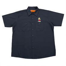 Load image into Gallery viewer, Vintage 2002 Rat Fink Red Kap Black Mechanic Chore Work Shirt Men’s XL