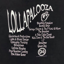 Load image into Gallery viewer, Vintage 1994 Lollapalooza Music Festival Local Crew T-Shirt XL