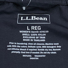 Load image into Gallery viewer, LL Bean Mountain Classic Anorak 1/2 Zip Embroidered Logo Windbreaker Jacket Women’s Large