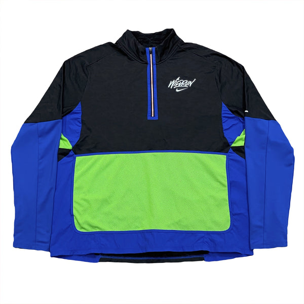 Nike Running Wild Run Element DA0223-010 Half Zip Pullover Jacket XL