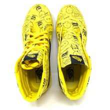 Load image into Gallery viewer, Vans Sk8-Hi Peanuts Charlie Brown All Over Print Sneakers Men’s Size 11.5