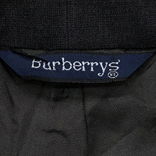 Load image into Gallery viewer, Vintage Burberrys Window Pane Check Gray Wool Blazer Jacket Men’s 42 L