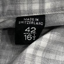 Load image into Gallery viewer, Tom Ford Black Watch Plaid Long Sleeve Button Up Dress Shirt Men’s 42 16.5