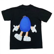 Load image into Gallery viewer, Vintage M&M’s Brand Chocolate Candy Blue Double Sided Graphic T-Shirt Men’s Small