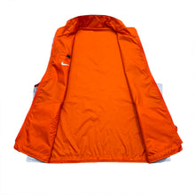 Load image into Gallery viewer, Vintage Nike White Tag Orange Nylon Reversible Zip Vest Men’s XL
