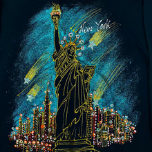 Load image into Gallery viewer, Vintage New York Statue of Liberty 1 of 1 Glitter Sweatshirt Men’s XL
