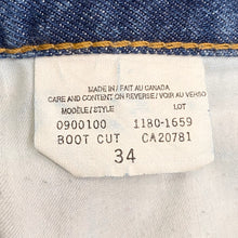 Load image into Gallery viewer, Vintage Tommy Hilfiger Flag Patch Boot Cut Jeans 34