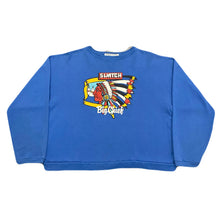 Load image into Gallery viewer, Vintage Swatch Big Chief Front Pockets USA Made Sweatshirt Women’s Small
