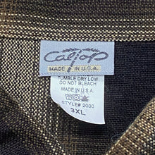 Load image into Gallery viewer, Vintage Caltop USA Plaid Flannel Long Sleeve Button Up Shirt 3XL