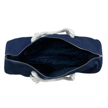Load image into Gallery viewer, Jean Paul Gaultier Nautical Rope Handle Canvas Tote Duffle Travel Bag