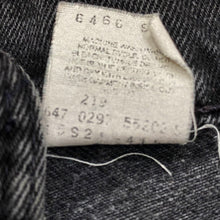 Load image into Gallery viewer, Vintage Levi’s Levis Orange Tab Black Distressed Cutoff Denim Jean Shorts Small