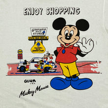 Load image into Gallery viewer, Vintage Mickey Mouse Enjoy Shopping Guam, USA T-Shirt Medium
