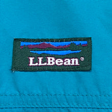 Load image into Gallery viewer, Vintage LL Bean Teal Fleece Lined Nylon Warm Up Jacket Women’s Large
