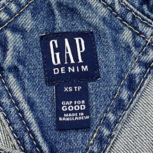 Load image into Gallery viewer, Gap Denim Y2K Bib Shortall Cut Off Short Overalls Women’s XS