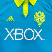 Load image into Gallery viewer, Adidas Seattle Sounders FC Cyan 2012/13 MLS Third 3rd Soccer Jersey Men’s Small