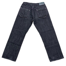 Load image into Gallery viewer, Rocksmith Black Raw Selvedge Jeans 32 x 30