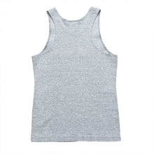 Load image into Gallery viewer, Vintage World Gym Embroidered Ribbed Tank Top Youth Large