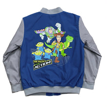 Load image into Gallery viewer, Disney Store Toy Story Ready For Action Varsity Jacket Boys Medium 7-8