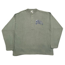 Load image into Gallery viewer, Vintage Ravens Athletic NCAA Georgetown Hoyas Henley Shirt Men’s Large