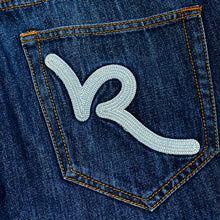 Load image into Gallery viewer, Rocawear Y2K Dark Wash Wide Leg Hip Hop Jeans 34 (36 x 30.5)