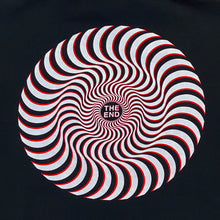 Load image into Gallery viewer, Spitfire Wheels The End Spiral Skater Skateboarding Hoodie Medium