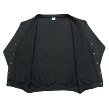 Load image into Gallery viewer, Vintage Disney Mickey Mouse Faded Black Snap Cardigan Sweater Men’s XL