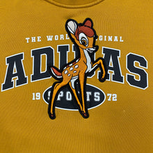 Load image into Gallery viewer, Adidas x Disney Bambi Embroidered Sweatshirt Women’s Medium