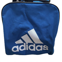 Load image into Gallery viewer, Vintage Adidas Blue Black White 10 x 20 Duffle Bag
