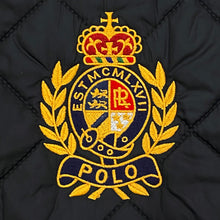 Load image into Gallery viewer, Polo Ralph Lauren Equestrian Riding Quilted Crest Puffer Gilet Vest Women’s Large