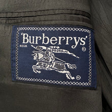 Load image into Gallery viewer, Vintage Burberrys Window Pane Check Gray Wool Blazer Jacket Men’s 42 L