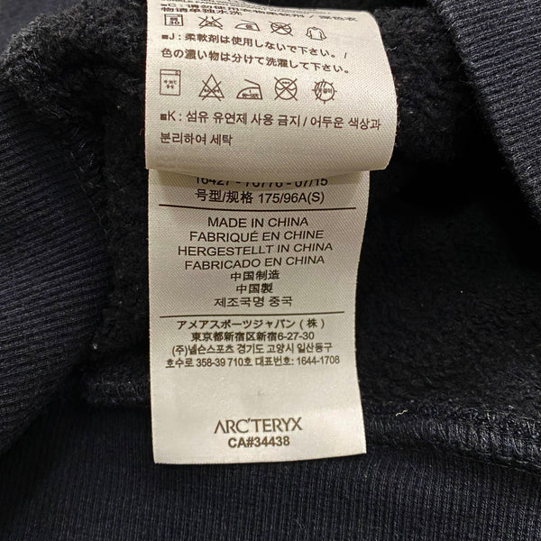Arc’teryx Embroidered Spell Out Hoodie Small
