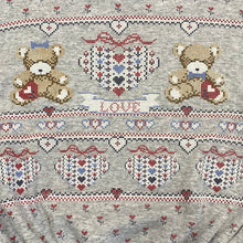 Load image into Gallery viewer, Vintage Scoop Of Spumoni Teddy Bear Puffy Print AOP Sweatshirt Women’s Large