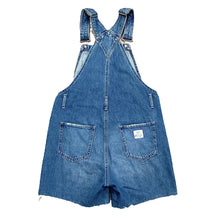 Load image into Gallery viewer, Gap Denim Y2K Bib Shortall Cut Off Short Overalls Women’s XS