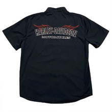 Load image into Gallery viewer, Harley Davidson 2011 Embroidered Button Up Shirt Medium