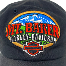Load image into Gallery viewer, Harley Davidson Mt. Baker, Washington Strapback Hat