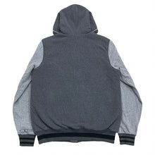 Load image into Gallery viewer, Triple Five Soul Sherpa & Quilted Lined Distressed Zip Hoodie Medium