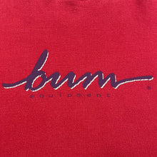 Load image into Gallery viewer, Vintage BUM Equipment Script Spell Out Sweatshirt Women’s Medium