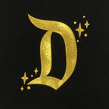 Load image into Gallery viewer, Disney Disneyland Resort Sleeping Beauty’s Castle Black Gold Spirit Jersey Adult XS