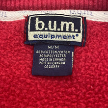 Load image into Gallery viewer, Vintage BUM Equipment Script Spell Out Sweatshirt Women’s Medium