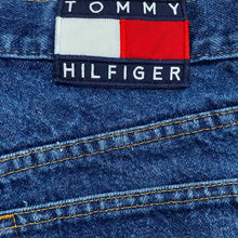 Load image into Gallery viewer, Vintage Tommy Hilfiger Flag Patch Boot Cut Jeans 34
