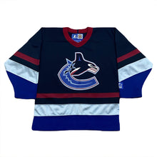 Load image into Gallery viewer, Vintage 90’s Starter NHL Vancouver Canucks Hockey Jersey Youth Medium