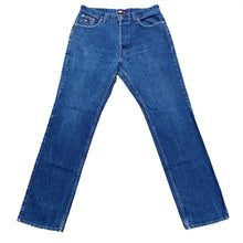 Load image into Gallery viewer, Vintage Tommy Hilfiger Flag Patch Boot Cut Jeans 34