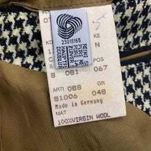 Load image into Gallery viewer, Vintage Hugo Boss Houndstooth Double Breasted Blazer Jacket Men’s 48