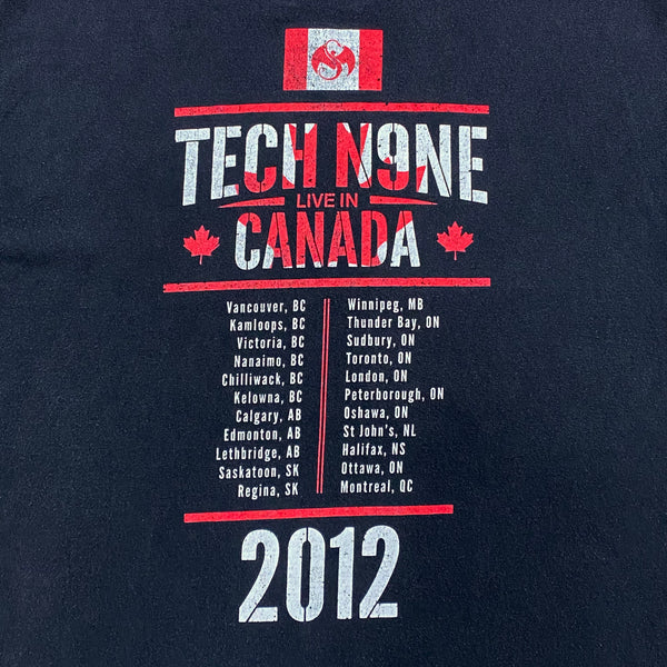 Tech N9ne Live In Canada 2012 T-Shirt Large