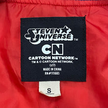 Load image into Gallery viewer, Steven Universe 2017 Cartoon Network Hamburger Hooded Varsity Jacket Men’s Small