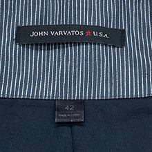 Load image into Gallery viewer, John Varvatos USA Pinstripe Sport Coat Blazer Suit Jacket 42