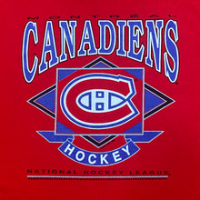 Load image into Gallery viewer, Vintage 1993 NHL Montreal Canadiens Waves Canada T-Shirt Men’s XL