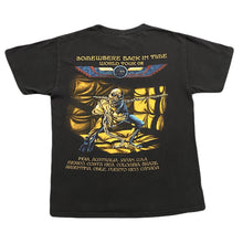 Load image into Gallery viewer, Iron Maiden 2008 Somewhere Back In Time World Tour T-Shirt Men’s Medium